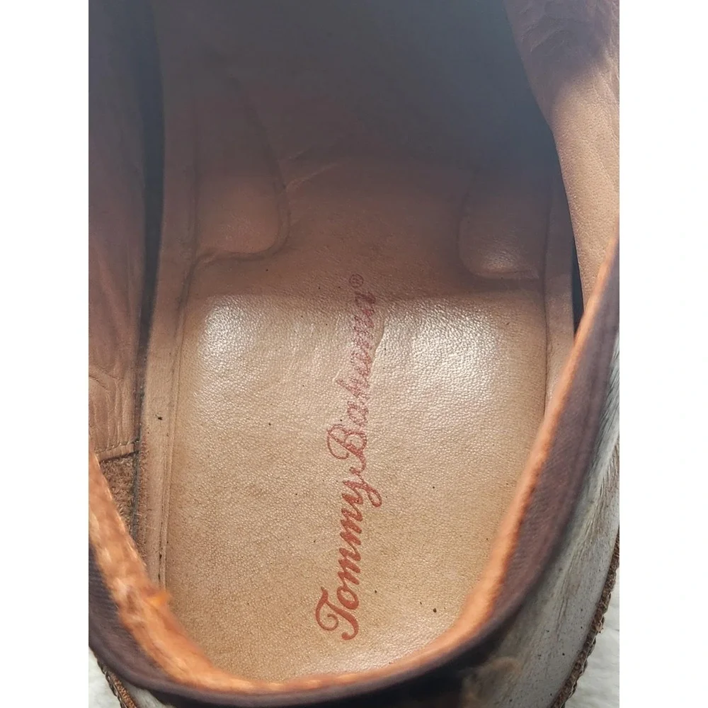 Tommy Bahama Chukka Boots Mens Size 8 Brown Leather Labane Ankle Casual Lace Up